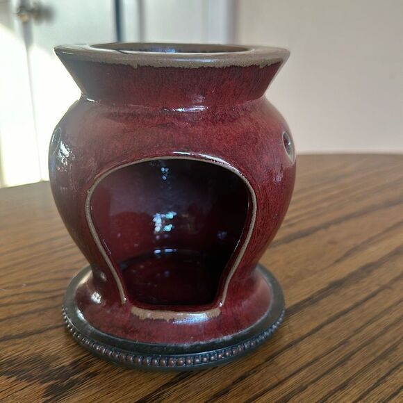 Partylite Moroccan Stoneware Aroma Wax Melt Burner Warmer Free Melts! - Picture 1 of 6
